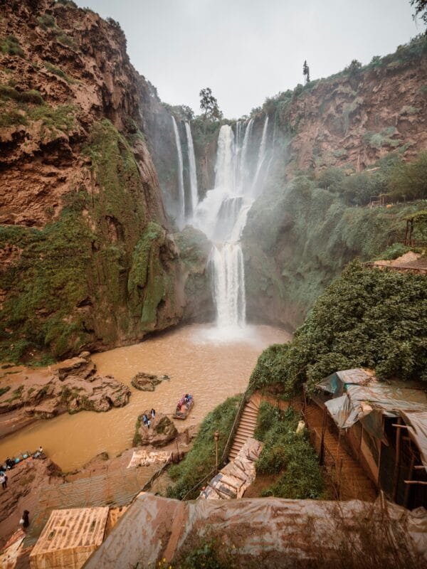 Day trip from Marrakech to Ouzoud waterfalls