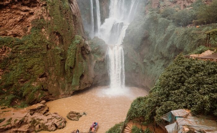 Day trip from Marrakech to Ouzoud waterfalls