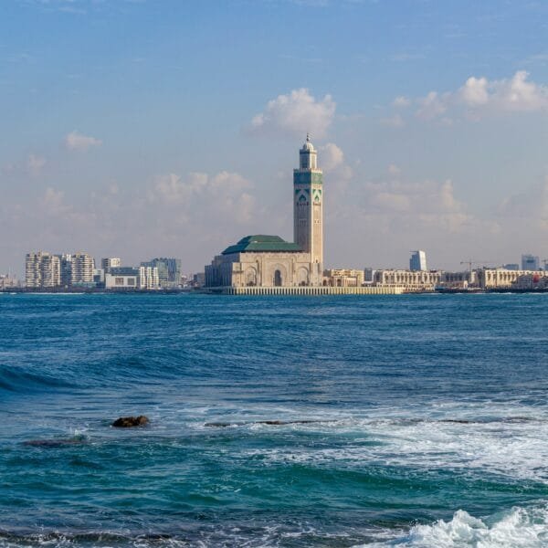 Hassan II Mosque in Casablanca, Morocco