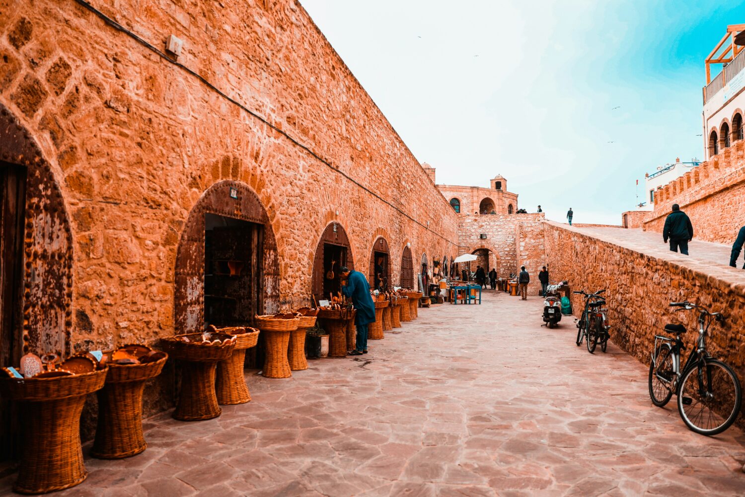 Essaouira medina and Atlantic coast Morocco
