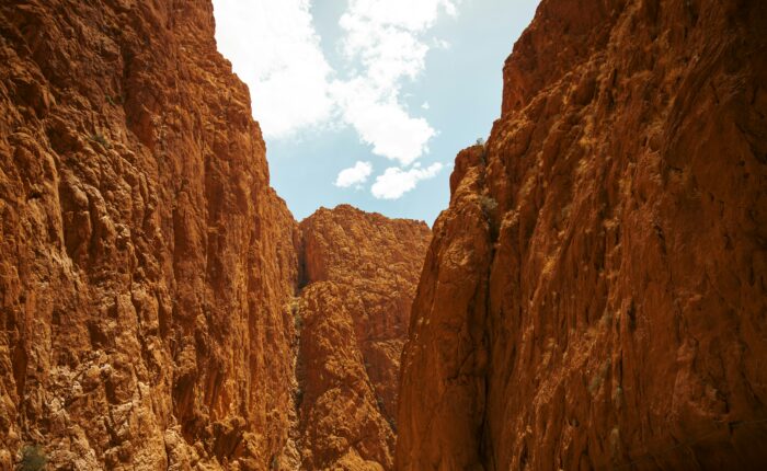 Todra Gorges canyon in Morocco